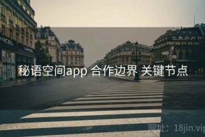 秘语空间app 合作边界 关键节点