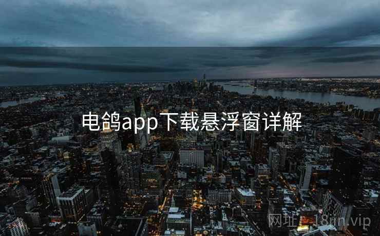 电鸽app下载悬浮窗详解 电鸽app下载悬浮窗详解