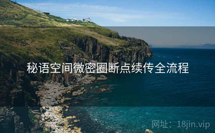 秘语空间微密圈断点续传全流程 秘语空间微密圈断点续传全流程
